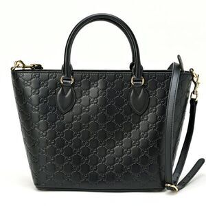 Gucci Shima Leather Single Zipper Shoulder Bag